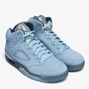 Nike Air Jordan 5 Women Ice Blue Sneakers NIB